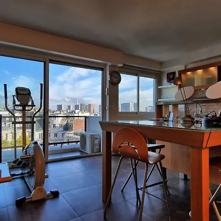 Large Eiffel Tower Lacoste