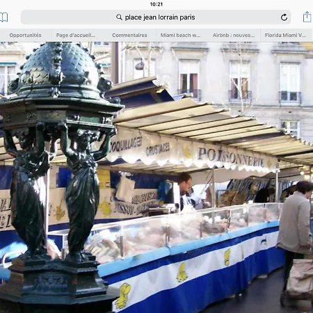 Large Eiffel Tower Lacoste Lejlighed *